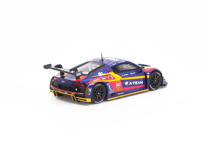 Pop Race 1/64 Audi R8 LMS Eva RT Test Type-01 Kakusei x Works R8 Purple