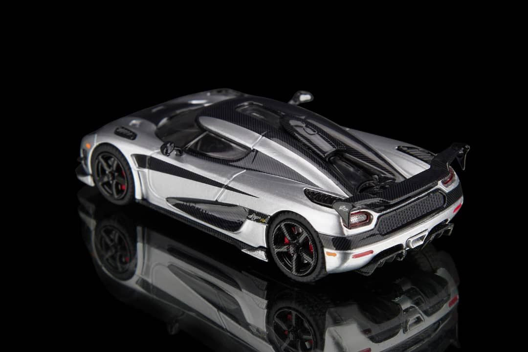 SmallCar Art 1/64 Koenigsegg Agera RS Silver