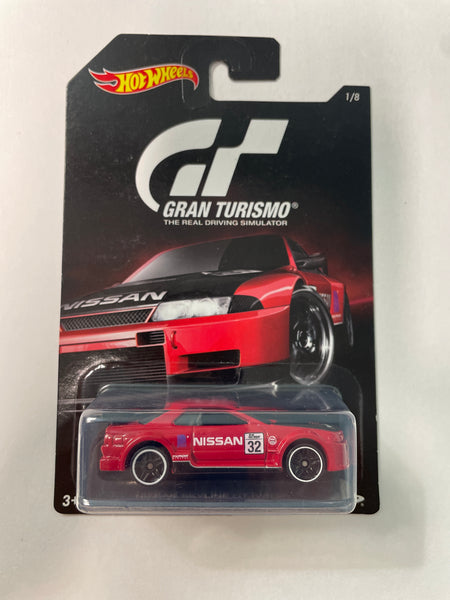 Hot Wheels 1/64 Gran Turismo Nissan Skyline GT-R R32 Red