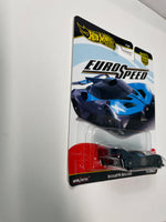 Hot Wheels 1/64 Car Culture Euro Speed Bugatti Bolide Blue - Damaged Box