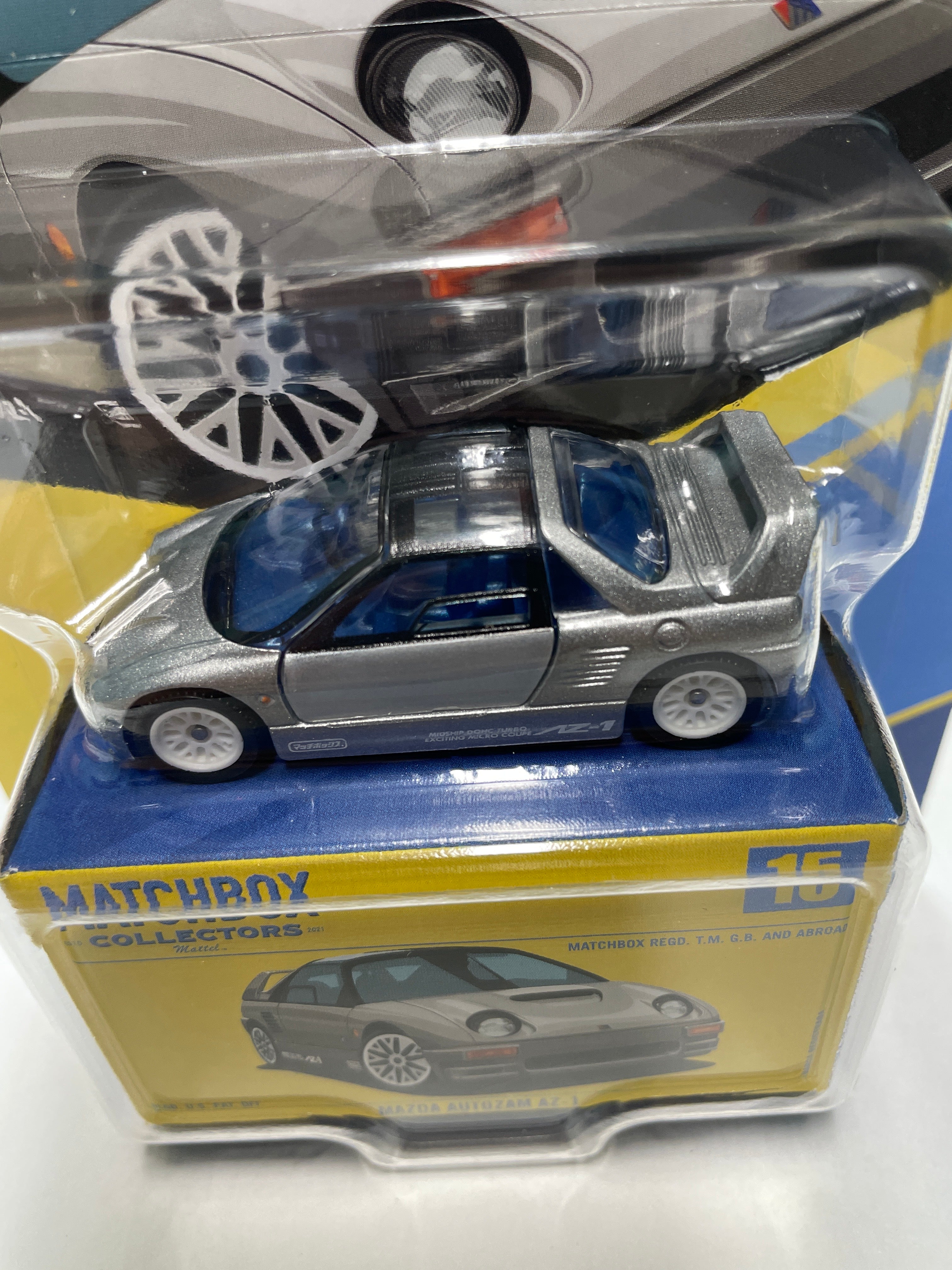 Matchbox Collectors 1/64 Mazda Autozam AZ-1 Silver - JJV96