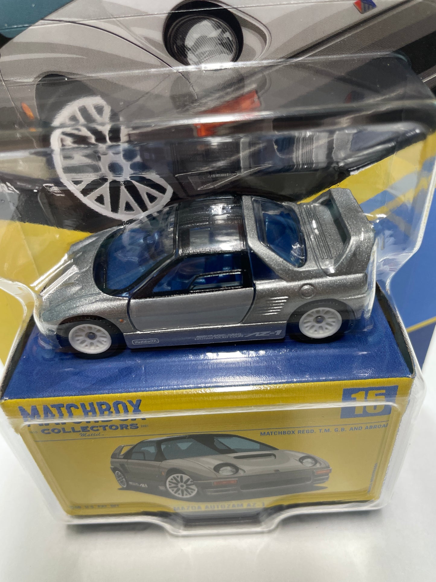 Matchbox Collectors 1/64 Mazda Autozam AZ-1 Silver - JJV96
