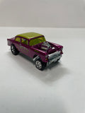 *Loose* Hot Wheels 1/64 50th Favorites ‘55 Chevy Bel Air Gasser Pink & Green