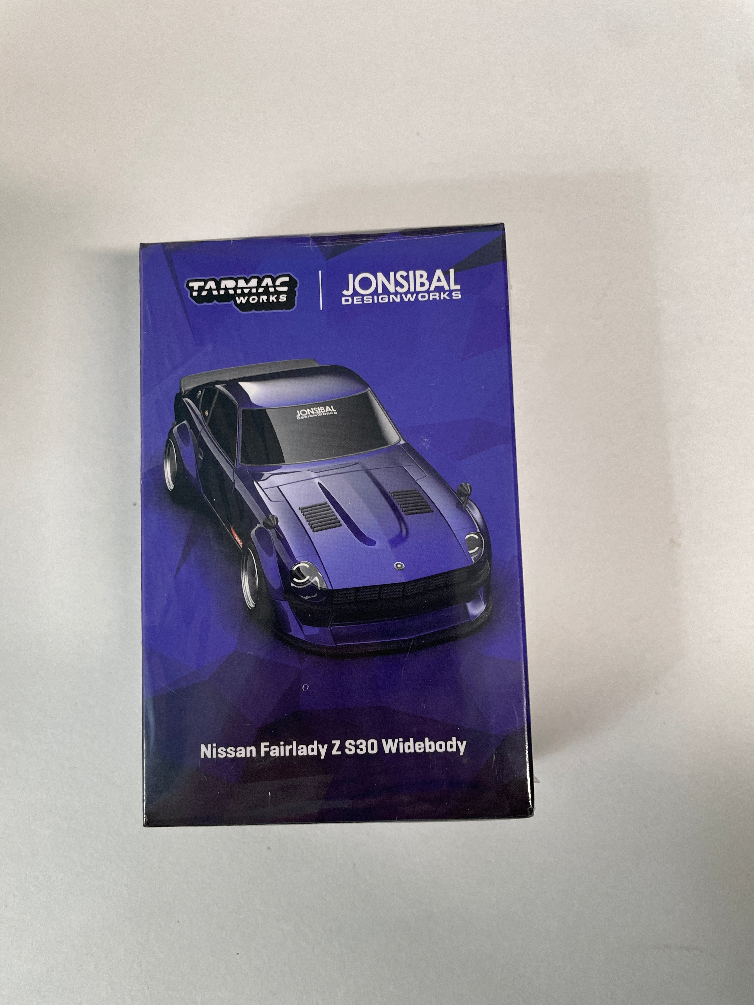 Tarmac Works 1/64 Nissan Fairlady Z S30 Widebody Blue - Designed