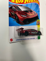 Hot Wheels 1/64 Super Treasure Hunt Lamborghini Huracan LP 620-2 Super Trofeo Red