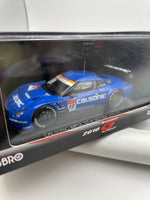 Ebbro 1/43 Nissan Calsonic Impul GT-R SGT500 2010 Rd.3 Fuji n12 Blue