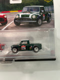 Hot Wheels 1/64 Car Culture 2 Pack Morris Mini & '67 Austin Mini Pickup