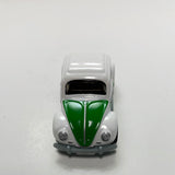 *Loose* Matchbox 5 Pack Exclusive ‘62 Volkswagen  Beetle Polizei White & Green