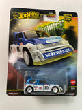 Hot Wheels 1/64 Car Culture Hammer Drop MG Metro 6R4 White & Blue