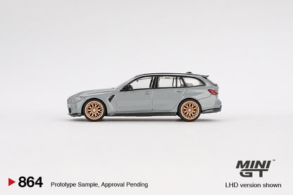Mini GT 1/64 BMW M3 Competition Touring Brooklyn Grey - MGT00864