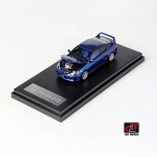 LCD Models 1/64 Honda Integra DC5 Type R Blue