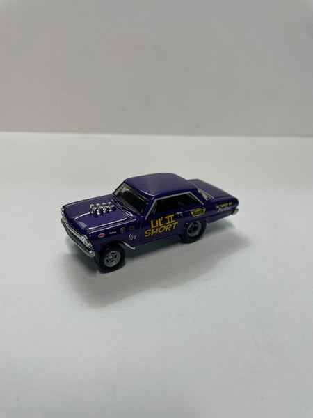 *Loose* Hot Wheels 1/64 Boulevard ‘63 Chevy Nova Gasser Purple