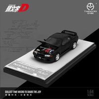 Time Micro 1/64 Nissan Skyline GT-R R32 Initial D Black