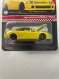 Hot Wheels 1/64 RLC 1995 Honda Integra Type R Yellow ( Read Description )