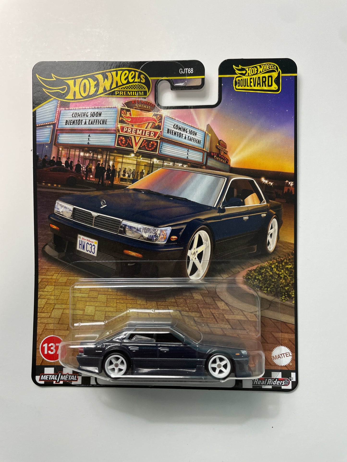 Hot Wheels 1/64 Nissan Laurel C33 Blue - JBL10