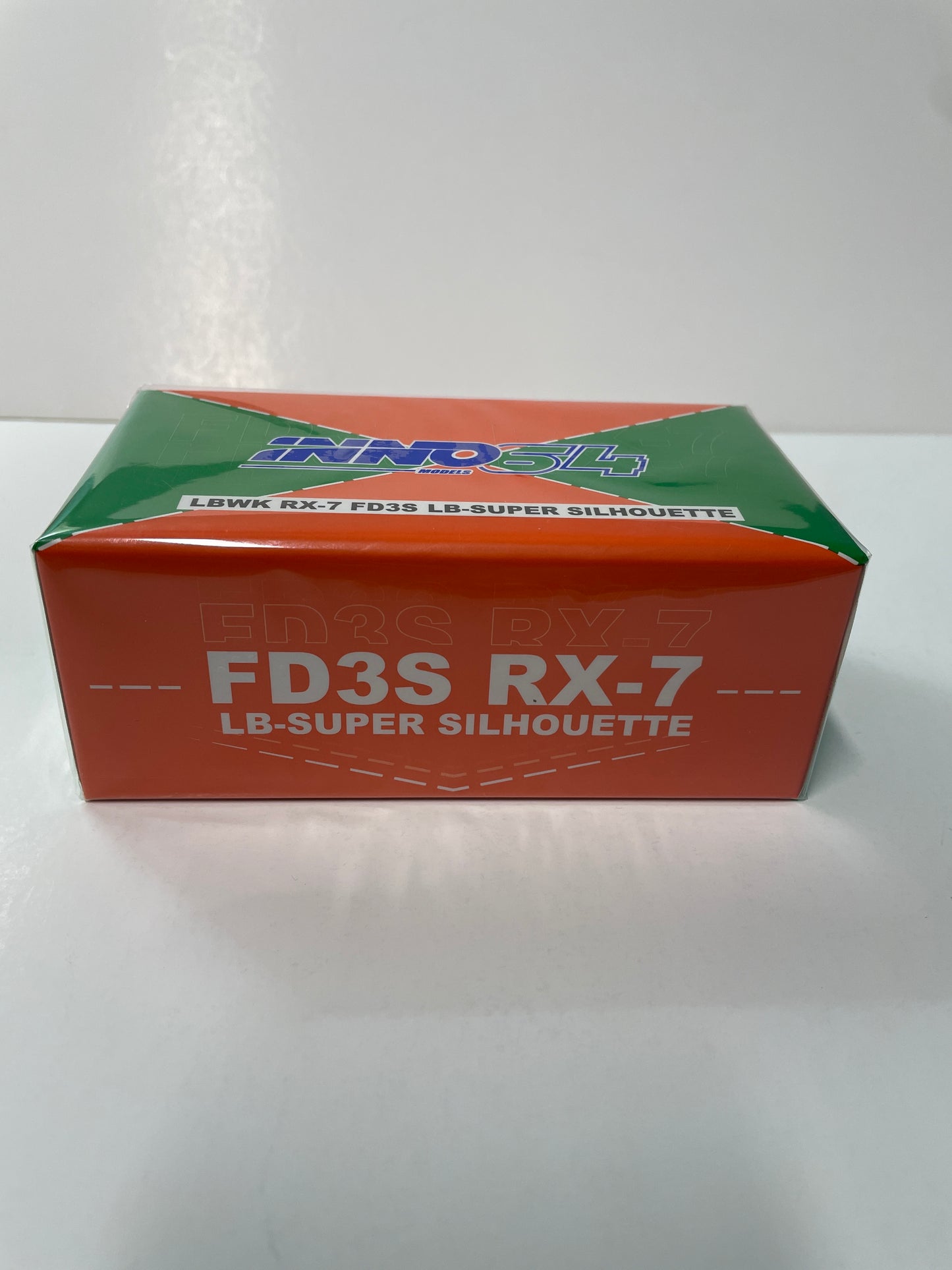 Inno64 1/64 LBWK Mazda RX-7 FD3S LB-Super Silhouette Orange & Green