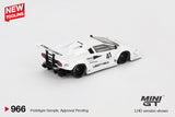 Mini GT 1/64 Lamborghini Countach LB-WORKS 2024 Tokyo Auto Salon White