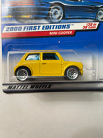 Hot Wheels 1/64 Mini Cooper Yellow