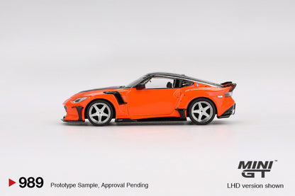 Mini GT 1/64 Nissan Z VeilSide FFZ400 Orange - MGT00989