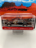 Greenlight 1/64 Hollywood Thelma & Louise 1981 Chevrolet Caprice Classic Black