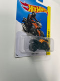 Hot Wheels 1/64  BMW K 1300 R Black & Orange - Damaged Card