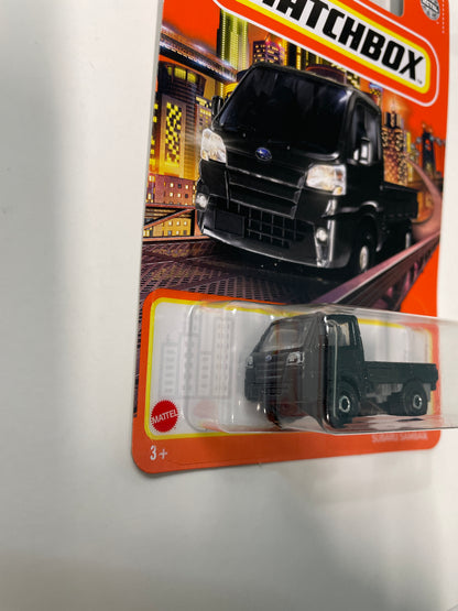 Matchbox 1/64 Subaru Sambar Black