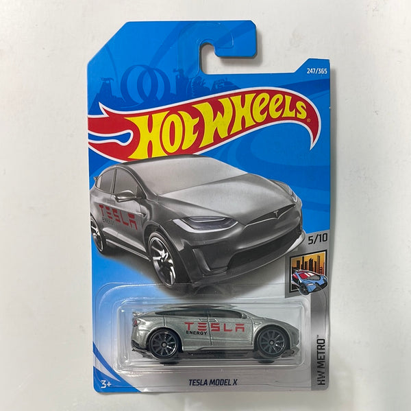 Hot Wheels 1/64 Tesla Model X Grey
