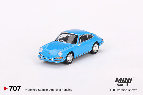 Mini GT 1/64 Porsche 901 1963 'Quickblau' Blue