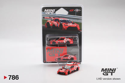 Mini GT 1/64 Honda NSX-GT "Type S" GT500 #8 "ARTA MUGEN NSX-GT " ARTA 2023 SUPER GT Series Red & White - MGT00786-BL