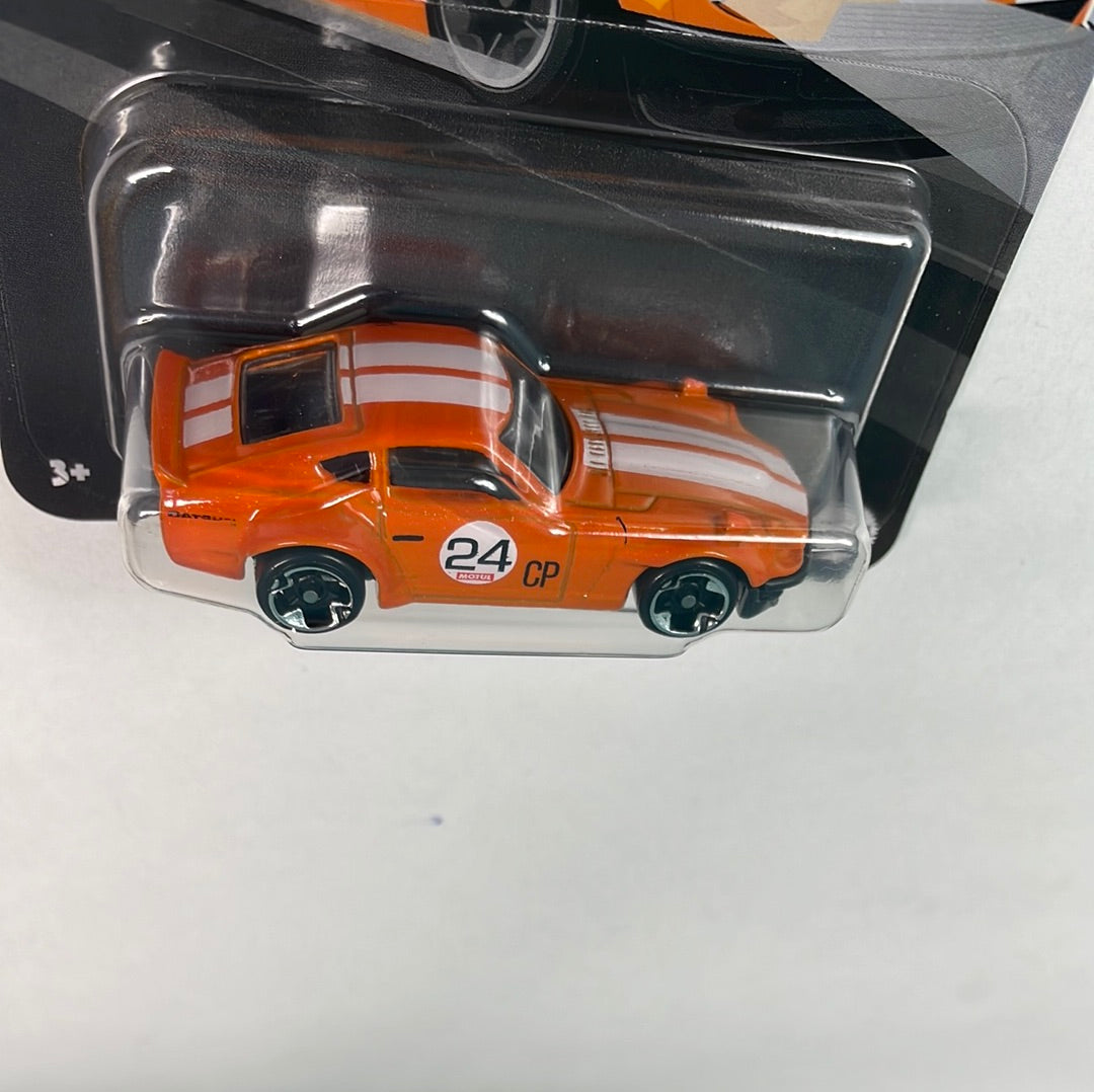 Hot Wheels 1/64 Vintage Racing Club Custom Datsun 240Z Orange
