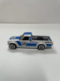 *Loose* Hot Wheels 1/64 Car Culture 1975 Datsun Sunny Truck (B120) White & Blue