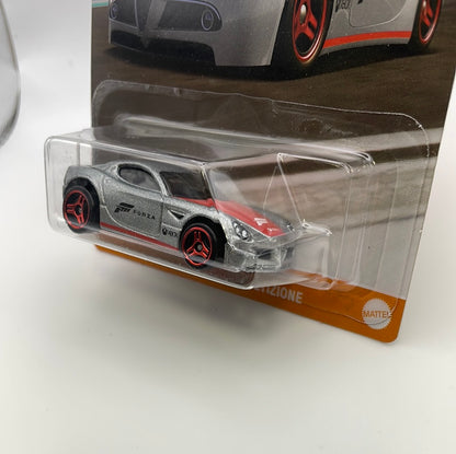 Hot Wheels 1/64 Forza Alfa Romeo 8C Competizione Silver