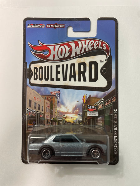 Hot Wheels 1/64 Boulevard Nissan Skyline H/T 2000GT-X Grey