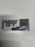 Mini GT 1/64 BMW M Hybrid V8 GTP #24 2023 IMSA Daytona 24 Hrs BMW M Team RLL White & Blue