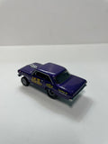 *Loose* Hot Wheels 1/64 Boulevard ‘63 Chevy Nova Gasser Purple