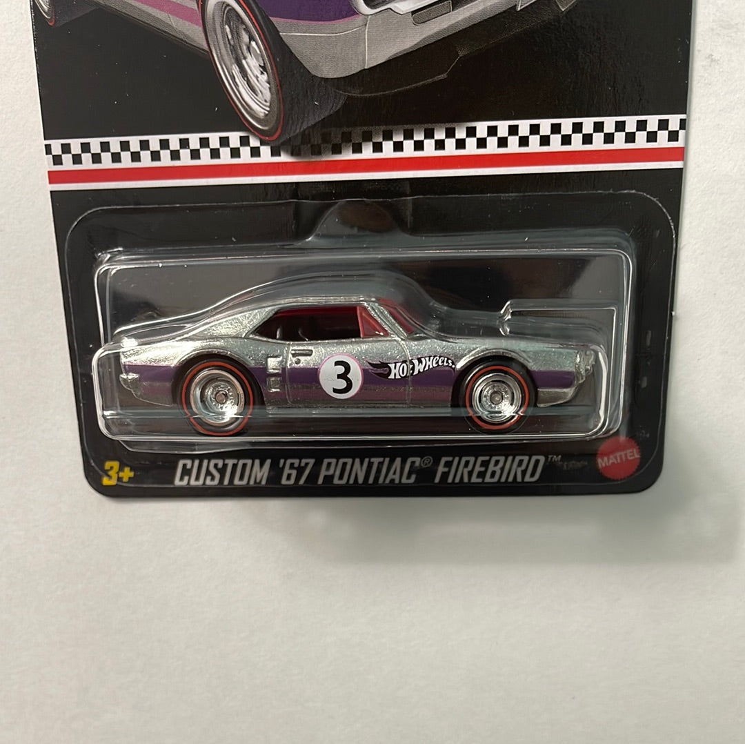 Hot Wheels 1/64 2023 Mail In Zamac Custom ‘67 Pontiac Firebird Chrome & Purple