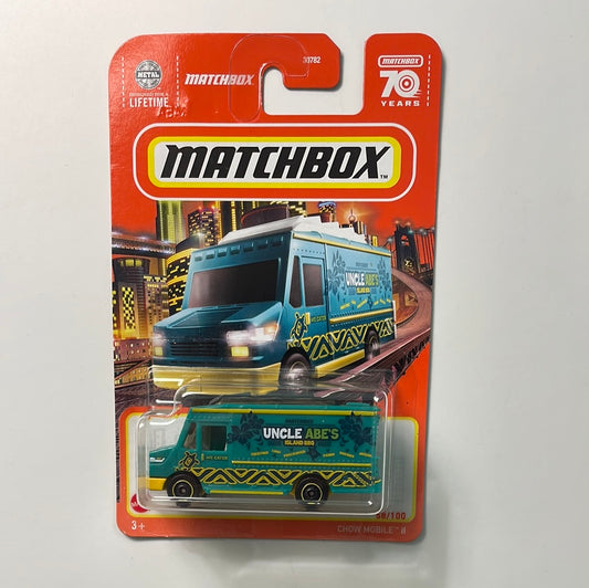 Matchbox 1/64 Chow Mobile ll Green & Yellow