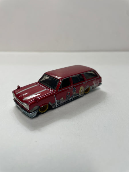 *Loose* Hot Wheels 1/64 Pop Culture ‘69 Nissan Skyline Van Red