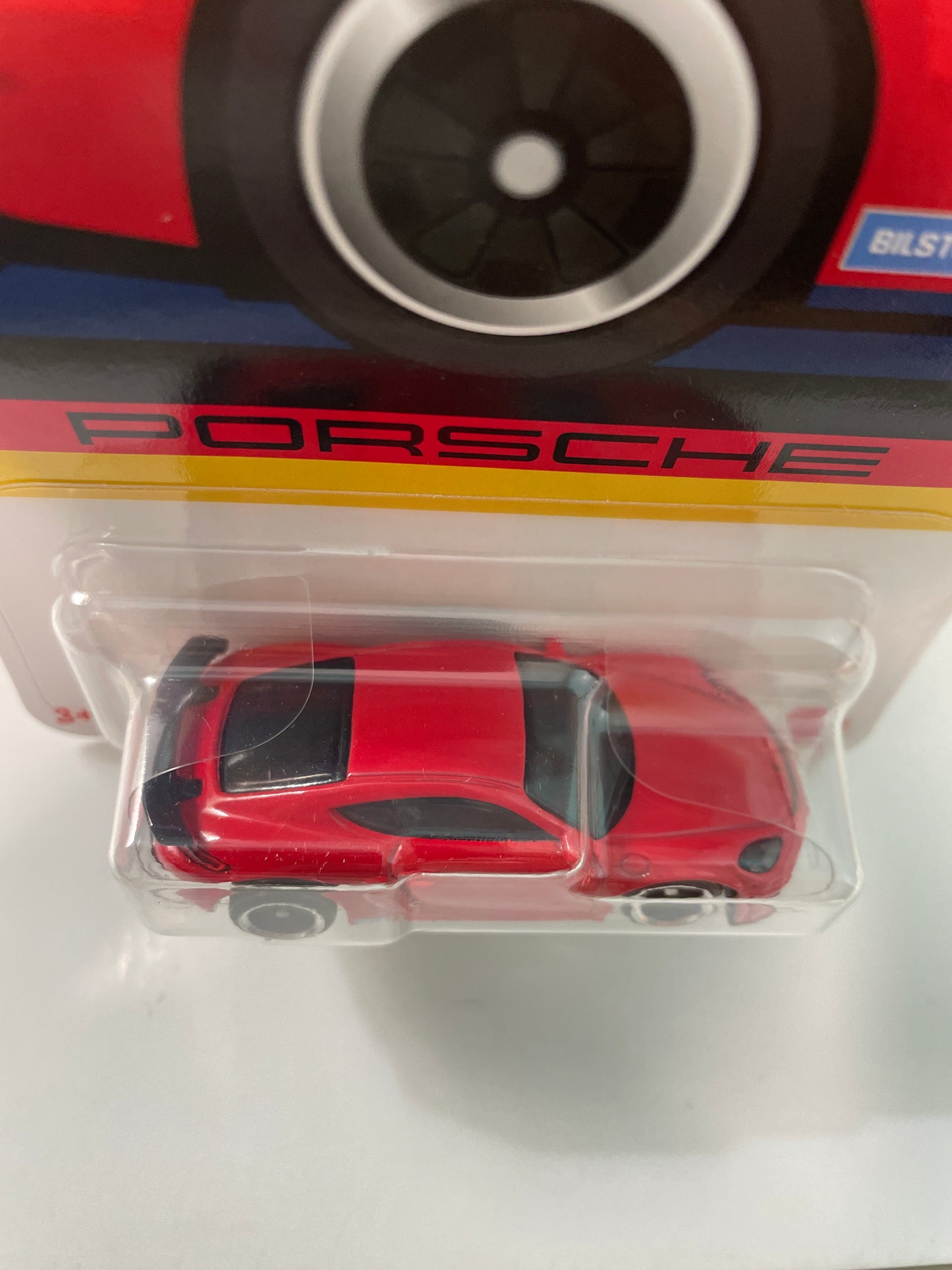 Hot Wheels 1/64 Porsche Series Porsche 718 Cayman GT4 Red