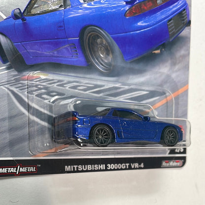 Hot Wheels 1/64 Car Culture Mountain Drifters Mitsubishi 3000GT VR-4 Blue