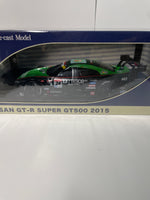 Ebbro 1/18 Nissan GT-R Super GT500 2015 D'Station Advan GT-R Super GT500 Rd.4 Fuji Winner n24 Black & Green