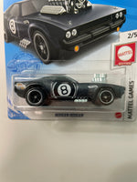 Hot Wheels 1/64 Super Treasure Hunt Rodger Dodger Black