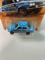 Matchbox 1/64 ‘70 Datsun 510 Rally Blue