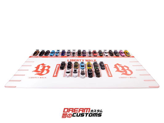 Dream Customs 1/64 Liberty Walk Desktop Diorama (Crimson Red)