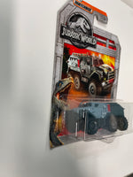 Matchbox 1/64 Jurassic World Armored Action Truck Grey & Blue