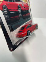 Hot Wheels 1/64 Silver Series National Icons '67 Porsche 911 R Red