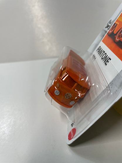 Hot Wheels 1/64 Silver Series Pantone 021 Kool Kombi Orange - JKY49