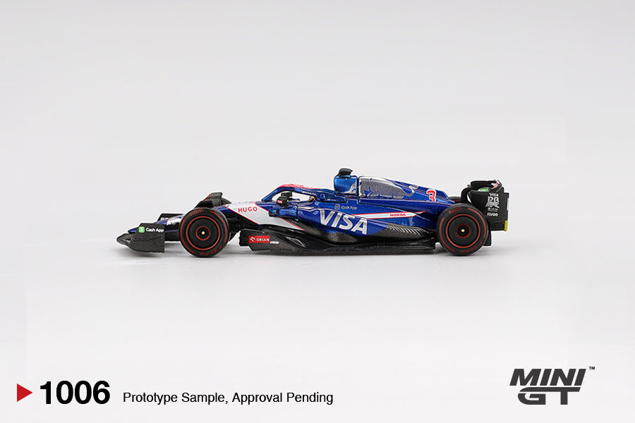 Mini GT 1/64 RB VCARB 01 #3 2024 F1 2024 Bahrain GP V Blue - MGT01006