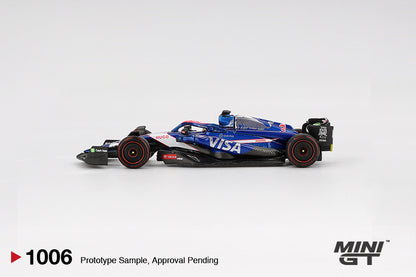 Mini GT 1/64 RB VCARB 01 #3 2024 F1 2024 Bahrain GP V Blue - MGT01006