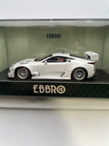 Ebbro 1/43 Lexus LFA Nurburgring 24-hour Race 2012 Test Car White